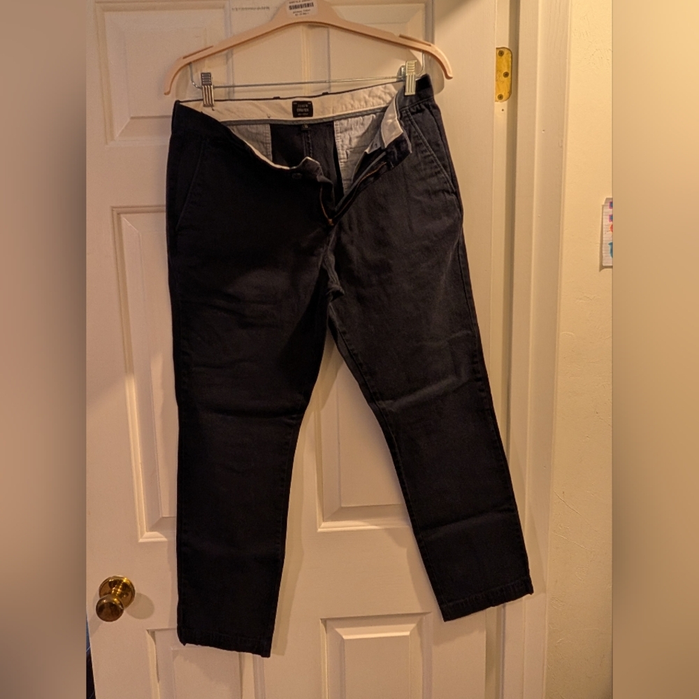 J. Crew Men's Straight Stretch 770 Slacks, 32 X 30 - Picture 2 of 3